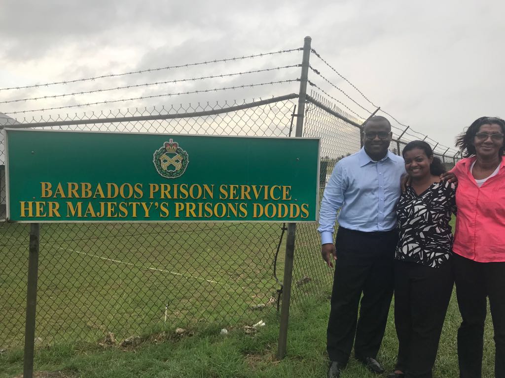 Detentos de Barbados, no Caribe, recebem apoio do UNP