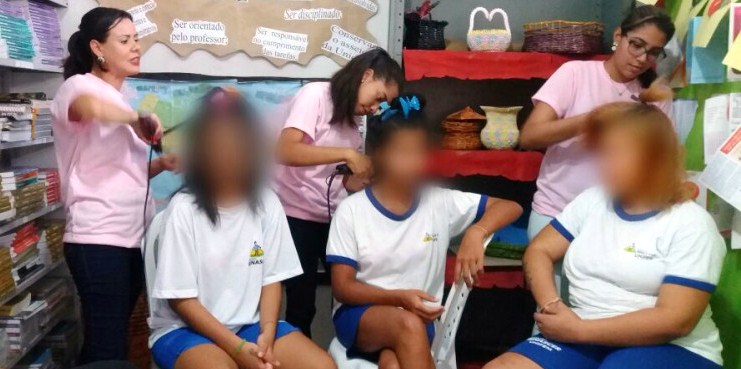 Jovens de unidade socioeducativa feminina aprendem sobre a valorização interior