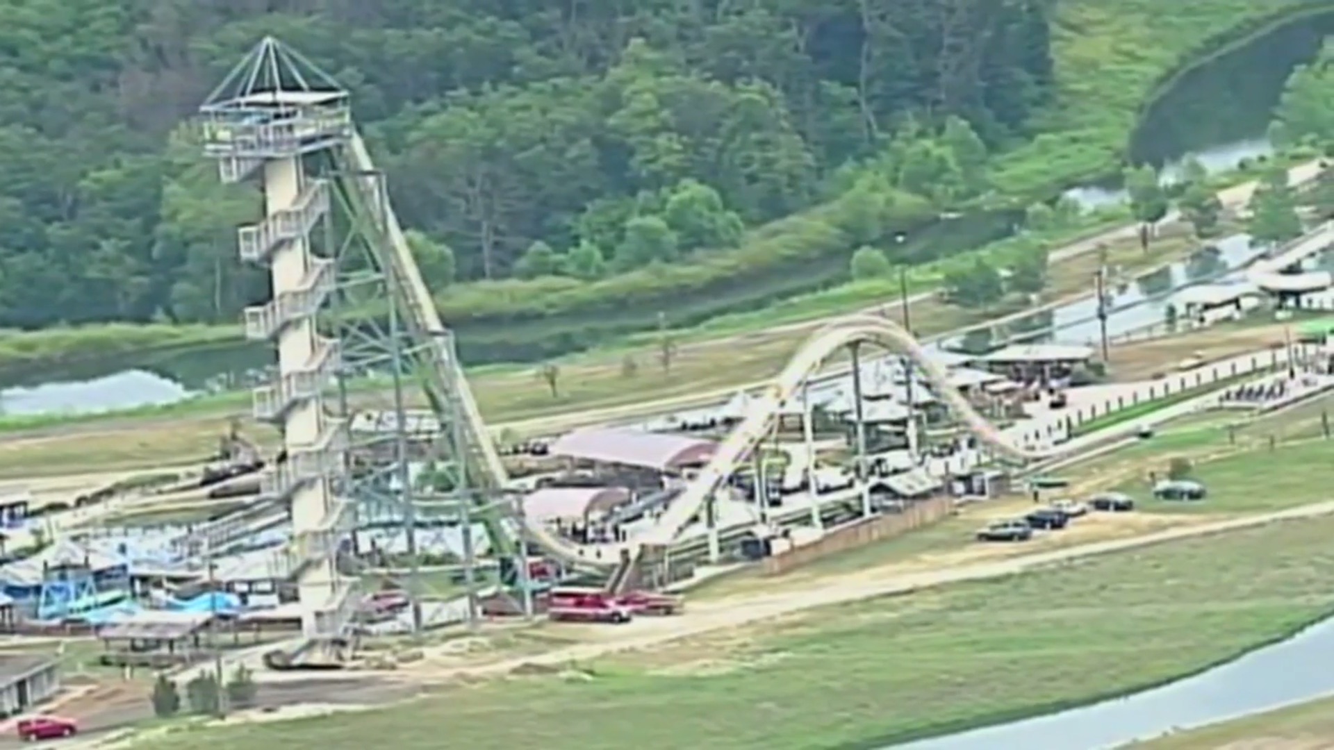Boy died on 'world's tallest water slide' at Kansas water park The