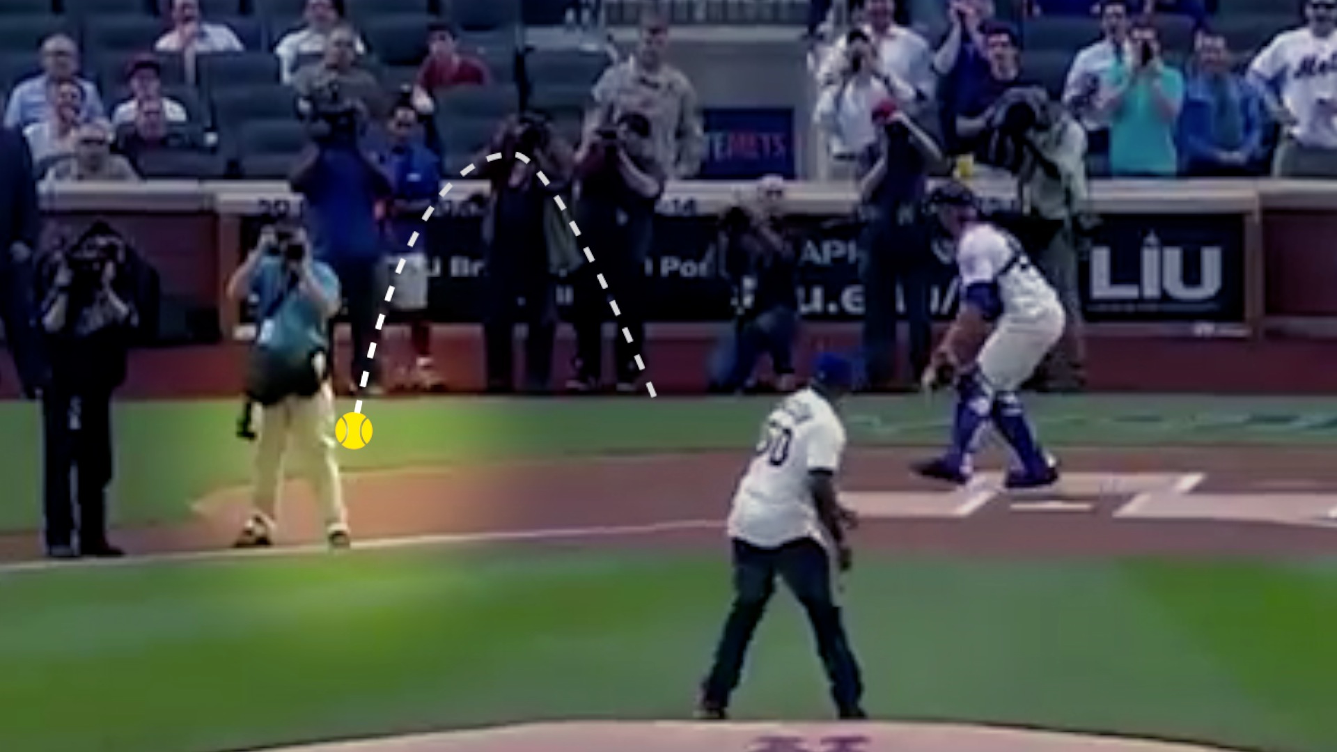 Some of the best, worst celebrity first pitches The Washington Post