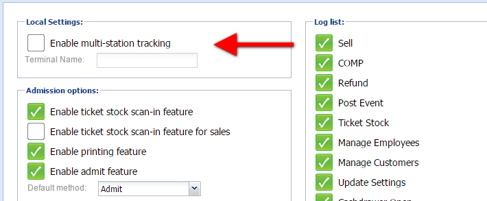 how do i keep track of sales by each terminal or station how to keep track of sales