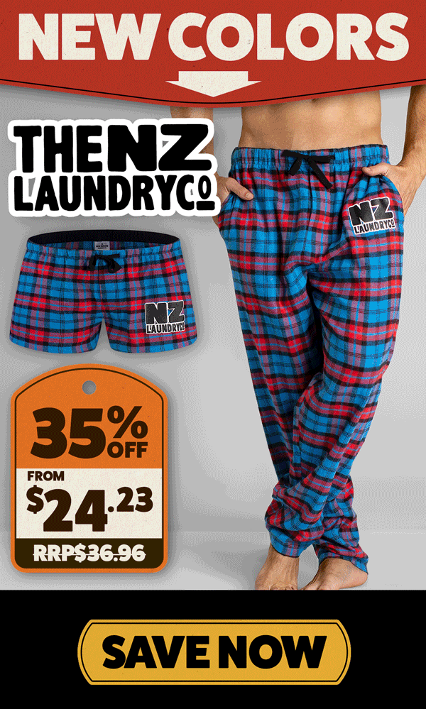 6 New Colours of The NZ Laundry Co. Released Today aussieBum