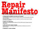 The Repair Manifesto