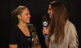 Behind-the-Scenes with Tate and Rousey