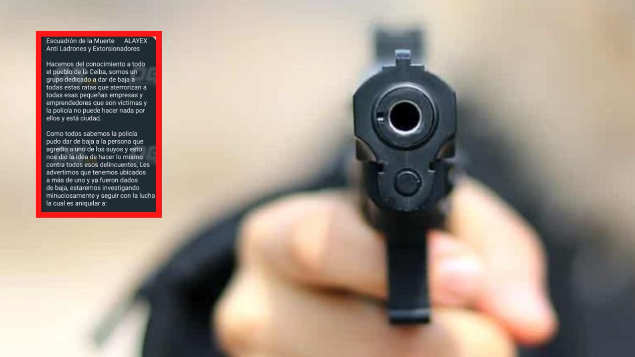 El nuevo grupo asegura que "dará de baja" a extorsionadores, ladronas y policías "corruptos"; mira aquí la escalofriante amenaza