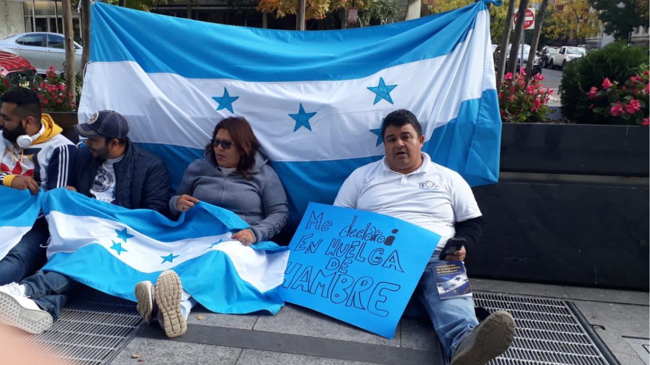 La Fundación 15 de Septiembre, misma que encabeza la huelga de hambre, exige voluntad del gobierno hondureño para lograr un nuevo TPS