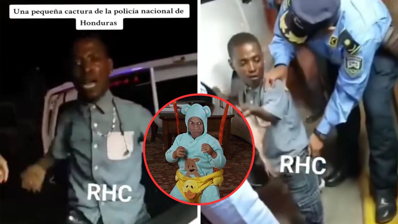 Durante pandemia un hondureño con enanismo fue capturado por miembros de la Policía Nacional, sin embargo, el vídeo se ha viralizado en las últimas horas en TikTok. 