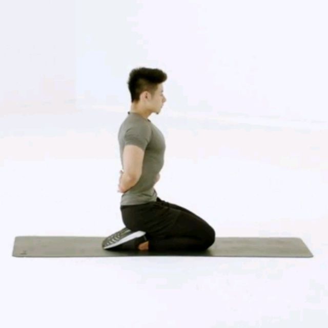 Stomach Vacuum Exercise Howto Workout Trainer by Skimble