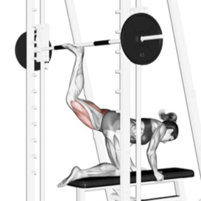 Donkey Kickback Exercise Howto Workout Trainer by Skimble