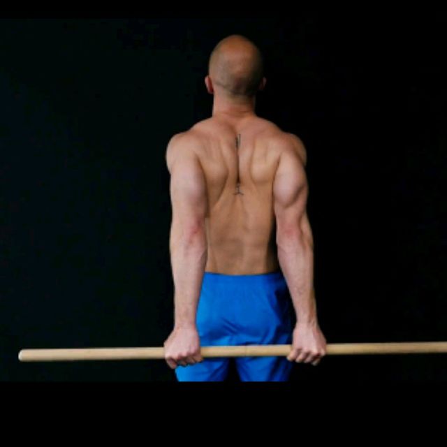 Shoulder Extension Exercise Howto Workout Trainer by Skimble