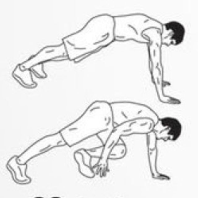 Climber Taps Exercise Howto Workout Trainer by Skimble