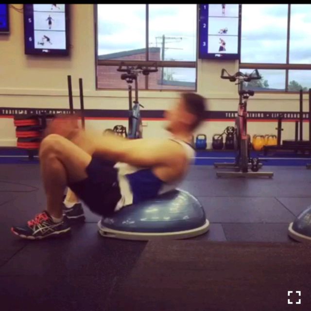 Bosu Reverse Burpee Exercise How To Workout Trainer By Skimble