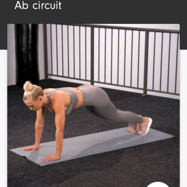 Plank Jack Exercise Howto Workout Trainer by Skimble