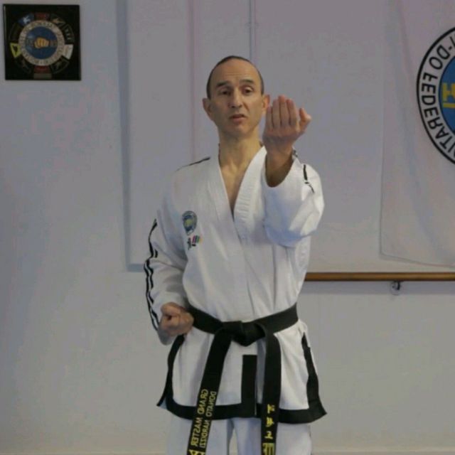 Inward Knife Hand Strike • Left Sonnal An Chigi Exercise Howto