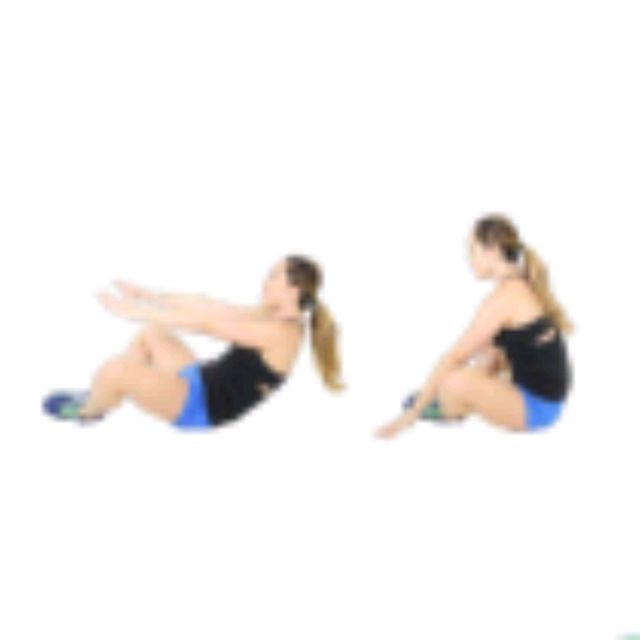 Butterfly Sit Up Exercise Howto Workout Trainer by Skimble
