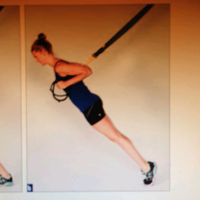 TRX Calf Raise Exercise Howto Workout Trainer by Skimble