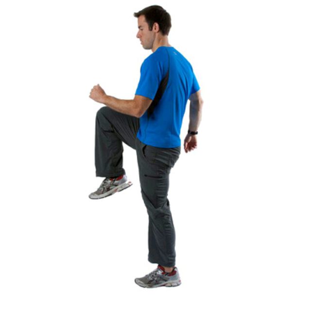 Walk In Place Exercise Howto Workout Trainer by Skimble