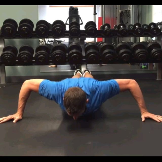 Wide Grip Push Ups Exercise Howto Workout Trainer by Skimble