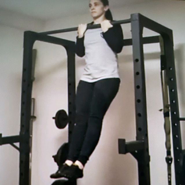 Flexed Bar Hang Exercise Howto Workout Trainer by Skimble