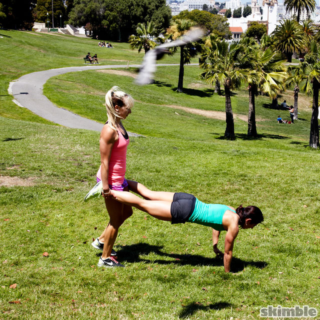 The Wheelbarrow Exercise Howto Workout Trainer by Skimble