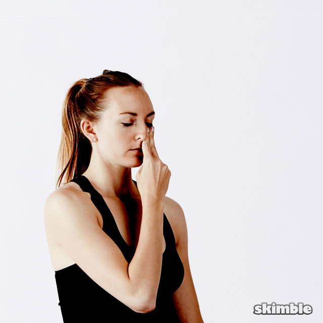 Alternate Nostril Breathing Exercise Howto Workout Trainer by Skimble