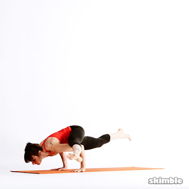 Left Scissors Exercise Howto Workout Trainer by Skimble