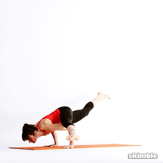 Left Scissors Exercise Howto Workout Trainer by Skimble