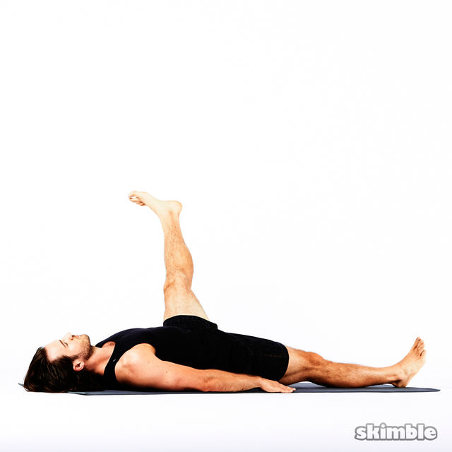 Left Leg Circles - Exercise How-to - Workout Trainer by Skimble