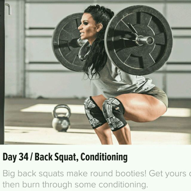 Charlie Mike Day 34 Back Squat, Metabolic Conditioning