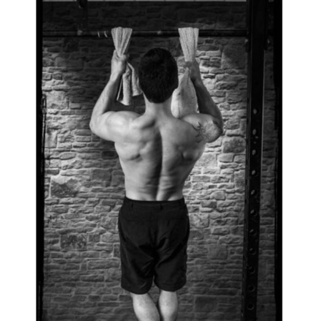 Double Towel Pullup Exercise Howto Workout Trainer by Skimble