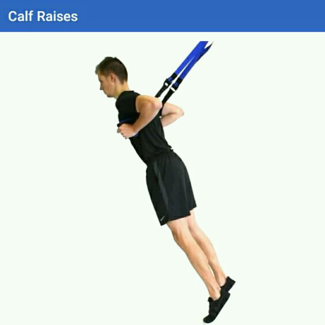 Calf Raises Exercise Howto Workout Trainer by Skimble