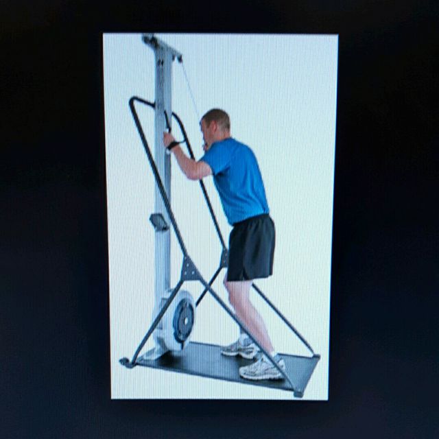Ski Machine Exercise Howto Workout Trainer by Skimble