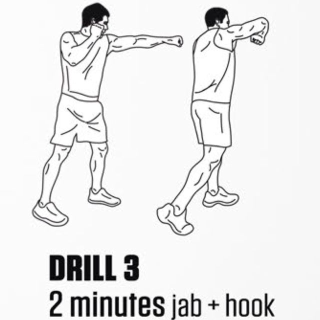 Jab/hook Exercise Howto Workout Trainer by Skimble