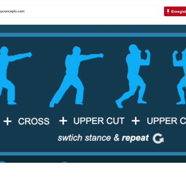 Jab+cross+uppercuts+upercuts Exercise Howto Workout