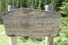 Crater Lake Trail, James Peak Wilderness