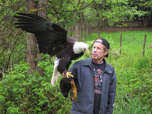Caption: Jeff Guidry and Freedom, Credit: Jeremy Richards 