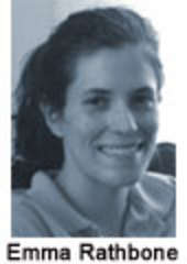 Caption: Emma Rathbone