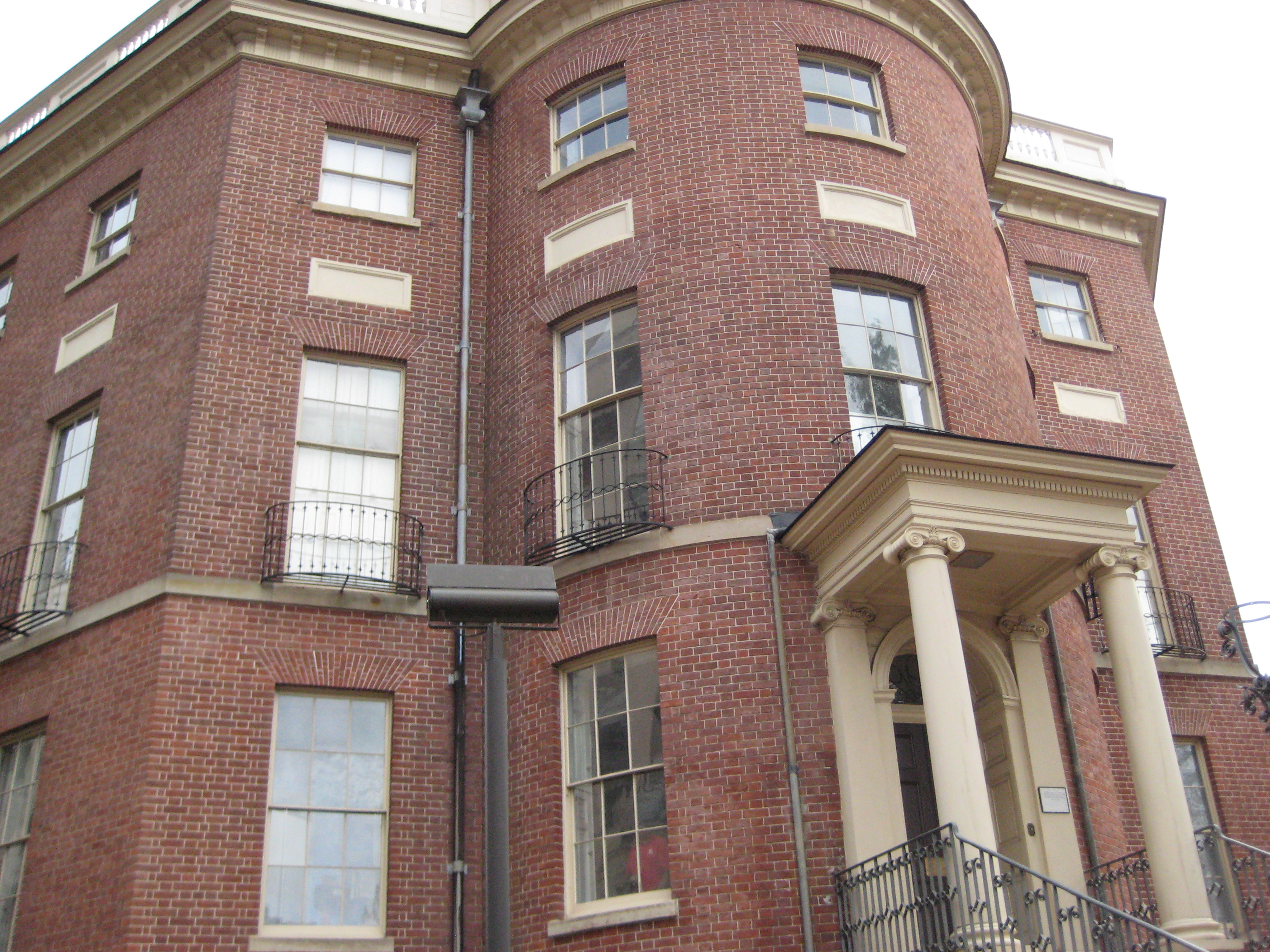 Caption: D.C.'s Octagon House is legendary for its ghostly lore., Credit: Rebecca Sheir
