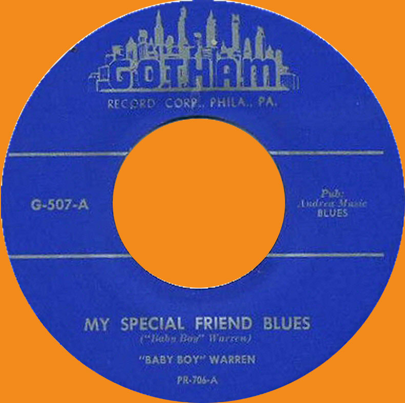 Caption: Baby Boy Warren, one of the featured artists on this episode.