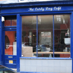 Caption: Curley Dog Cafe, Credit: Walter Murch