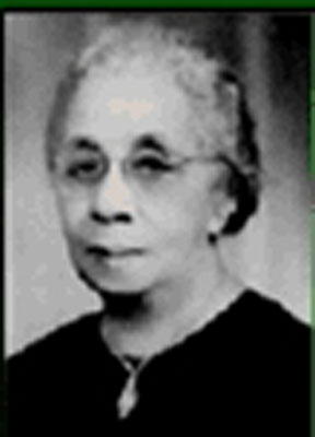 Caption: Nellie Mae Quander (1880-1961), 1st international president of Alpha Kappa Alpha, the 1st Greek-lettered sorority established/incorporated by African-American college women., Credit: Quander Historical Society, Inc.