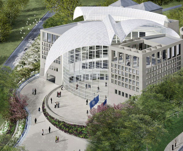 Caption: United States Institute of Peace New World Headquarters, Credit: USIP