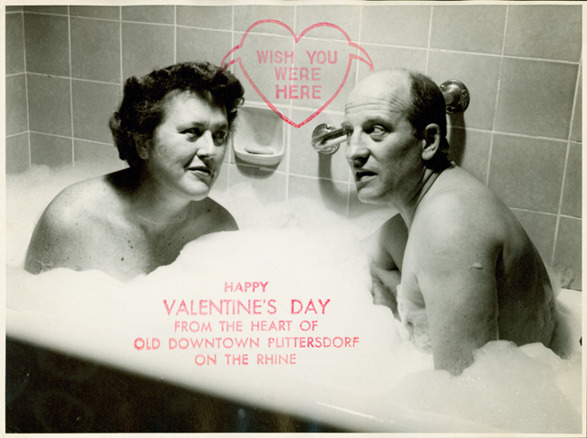 Caption: Julia and Paul's Valentine, Credit: Julia Child Foundation for Gastronomy and the Culinary Arts
