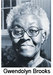 Caption: Gwendolyn Brooks