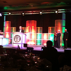 Caption: Walter Murch acceptance Speech, Credit: Connie Angland