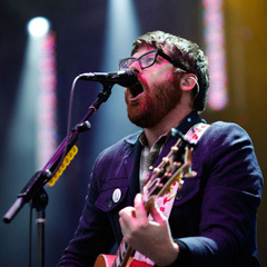 Caption: The Decemberists' Colin Meloy, Credit: James Bailey for KEXP
