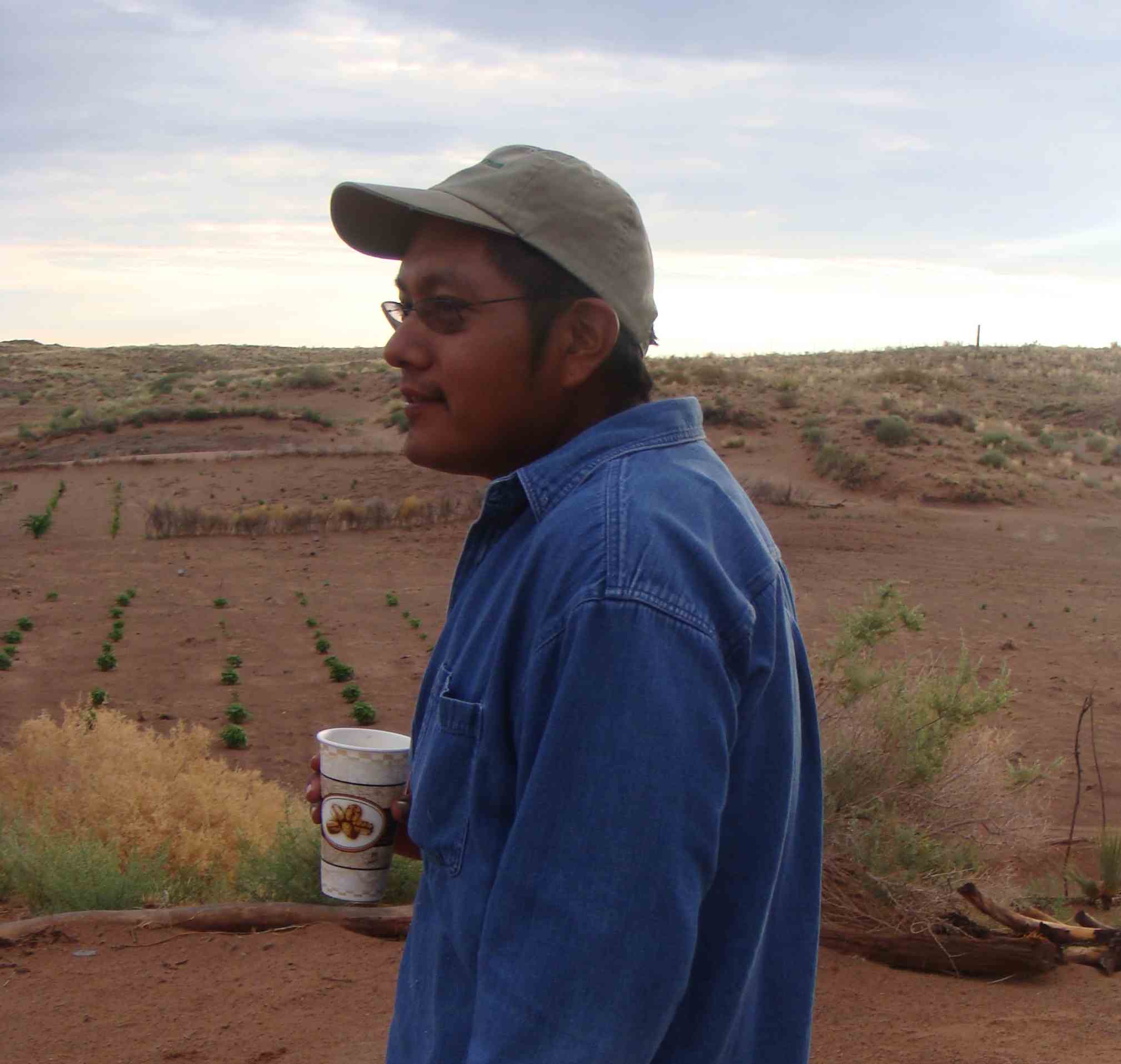 Caption: David Pecusa, Third Mesa, Hopi Nation, Credit: Andrew Lewis