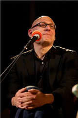 Caption: David Shields, Credit: Jennie Baker for Live Wire!