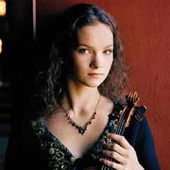Caption: Hilary Hahn