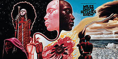 Caption: Miles Davis's Bitches Brew, Credit: Cover artwork by Mati Klarwein